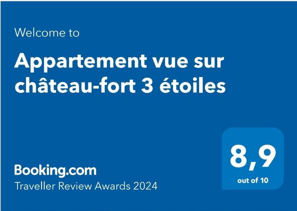 סדאן Appartement Vue Sur Chateau-Fort 3 Etoiles מראה חיצוני תמונה
